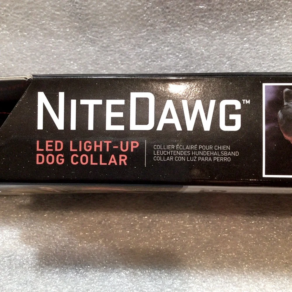 Nite Ize Nite Dawg led Medium collar. NIB.